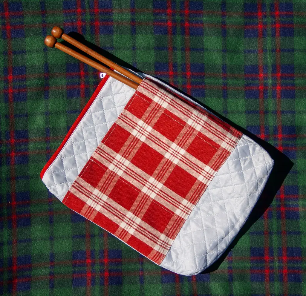 Zipper Denim Rustikana Red XL Front Another Side.webp