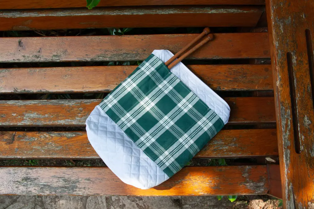 Zipper Plaid Rustikana Green XL Another Side.webp